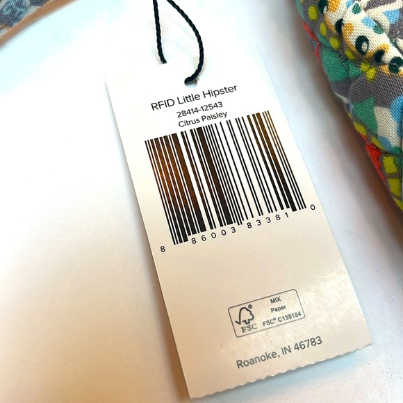 Vera Bradley: RFID Little Hipster: NEW w/Tags - Picture 6 of 8